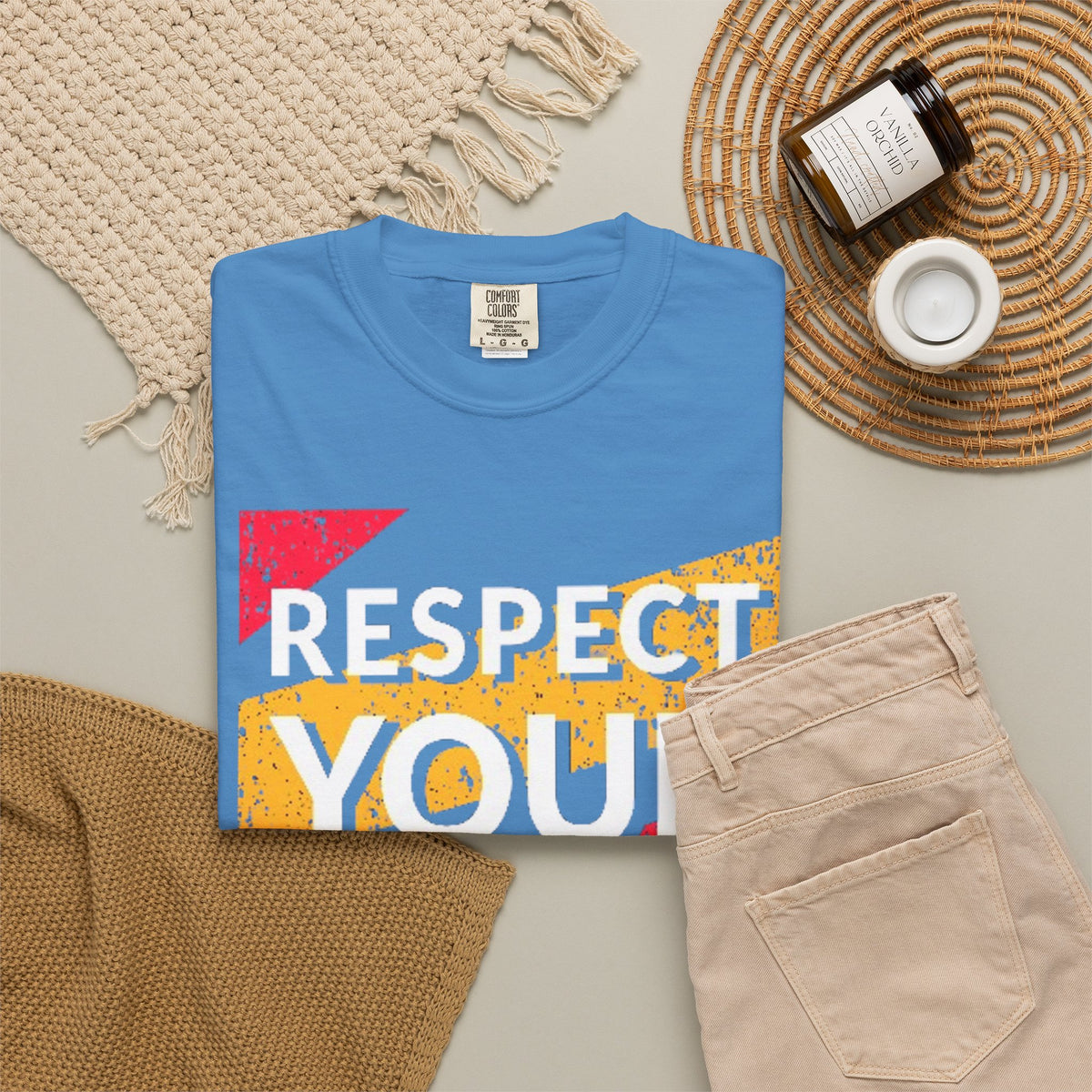 Respect Your Self T-Shirt — Empowerment Graphic Tee for Self-Care & Mental Health