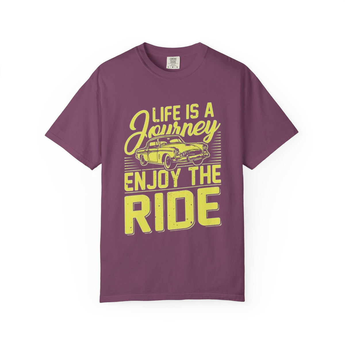Enjoy The Ride T-Shirt — 'Life Is A Journey' Vintage Car Tee