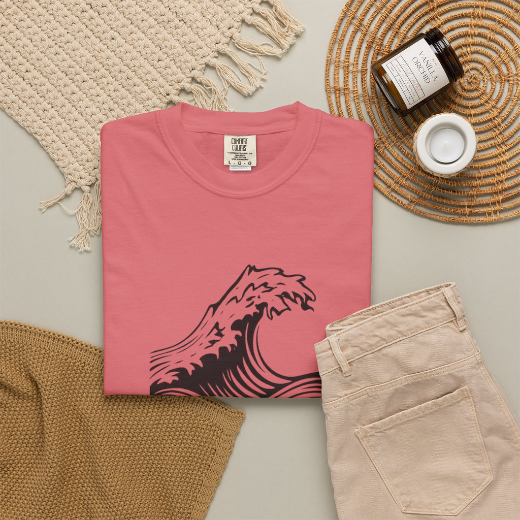 Rise Up Wave T-Shirt — Graphic Ocean Wave Tee