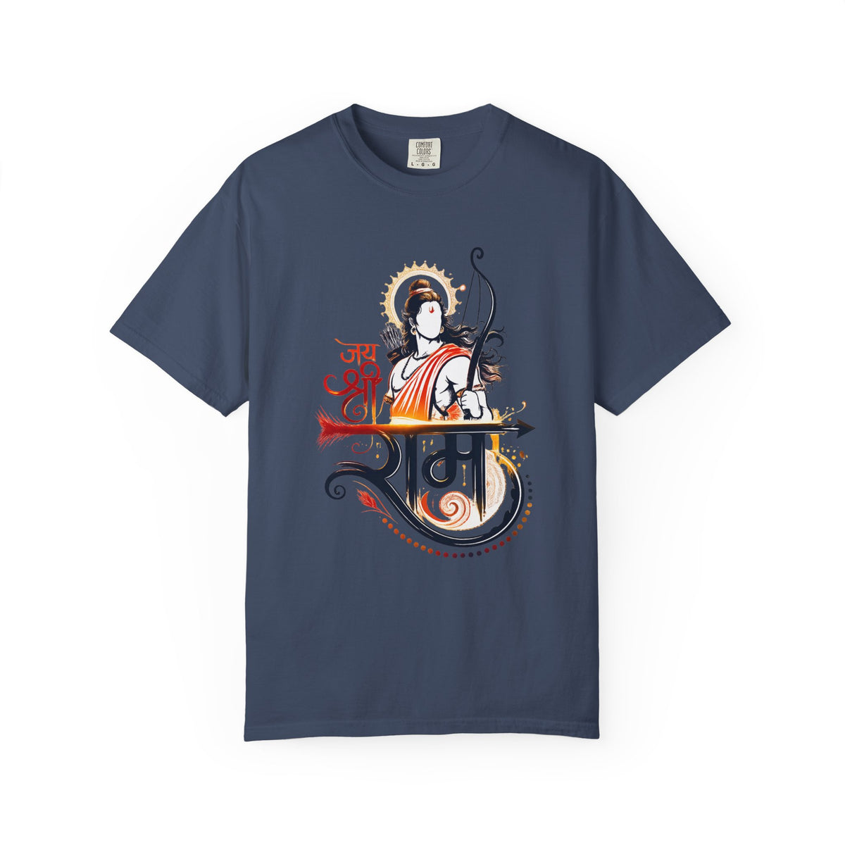 Shri Ram Bow T-Shirt — Jai Shri Ram Devotional Graphic Tee