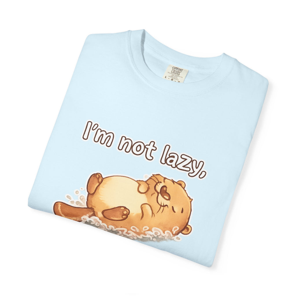 Funny 'I'm Not Lazy, I'm in Energy Saving Mode' T-Shirt