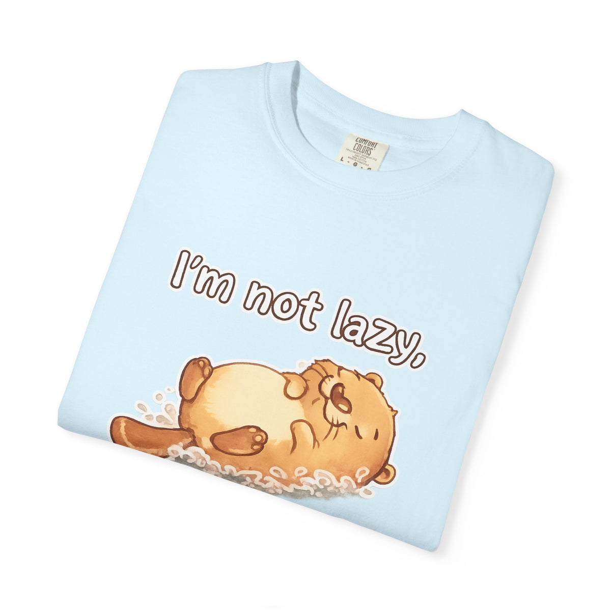Funny 'I'm Not Lazy, I'm in Energy Saving Mode' T-Shirt