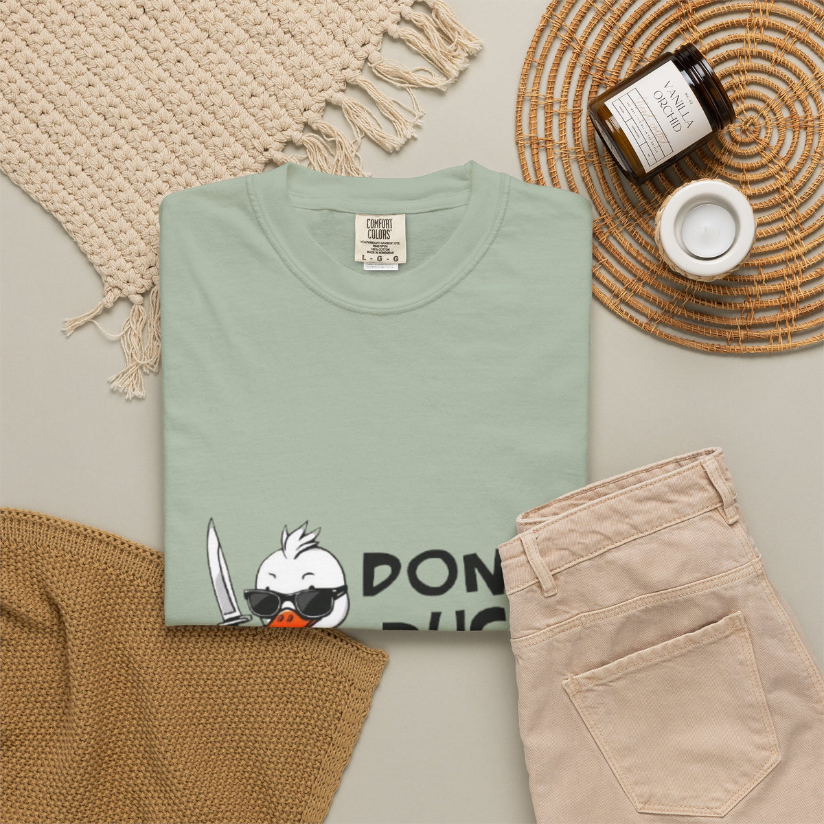 Don't Duck With Me T-Shirt — Funny Angry Duck Graphic Tee