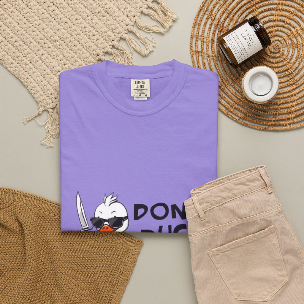 Don't Duck With Me T-Shirt — Funny Angry Duck Graphic Tee