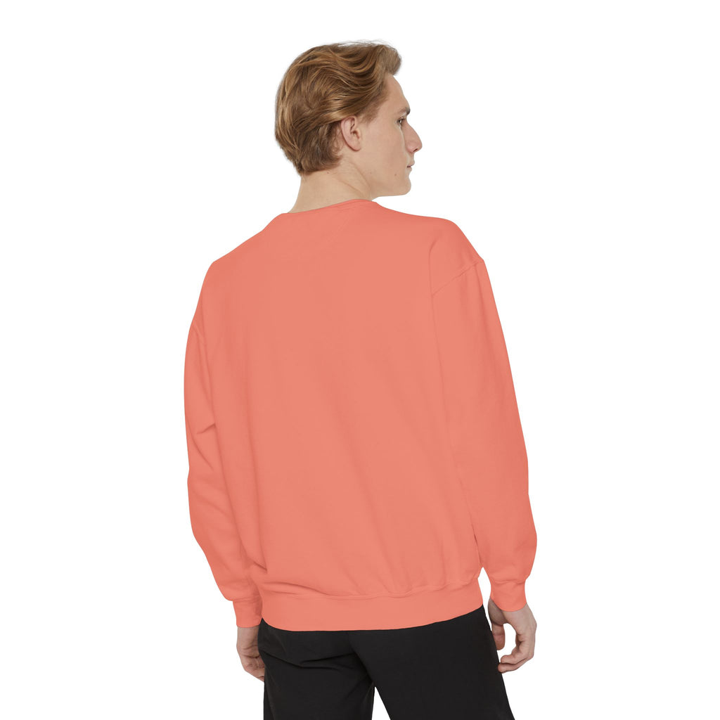 Let Me Distract You Sweatshirt — Colorful Retro Graphic Crewneck