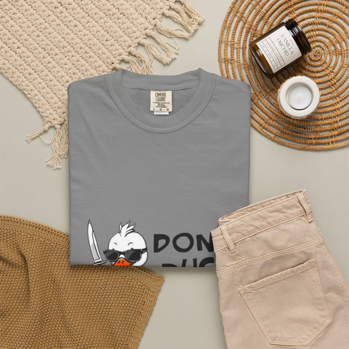 Don't Duck With Me T-Shirt — Funny Angry Duck Graphic Tee