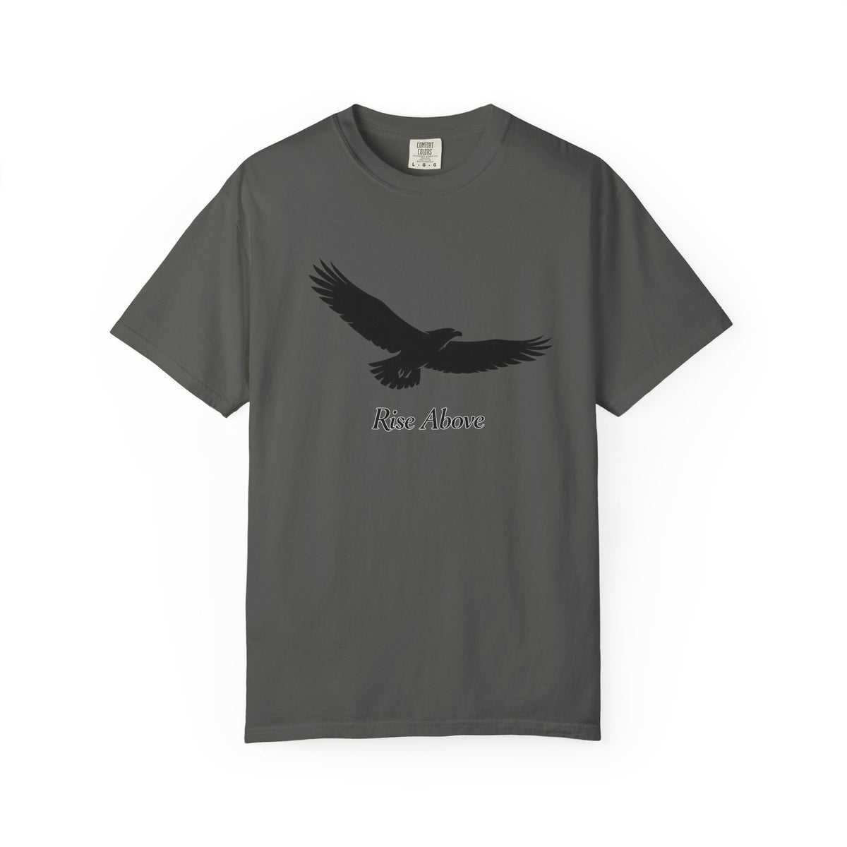 Rise Above Eagle T-Shirt — Inspirational Eagle Graphic Tee