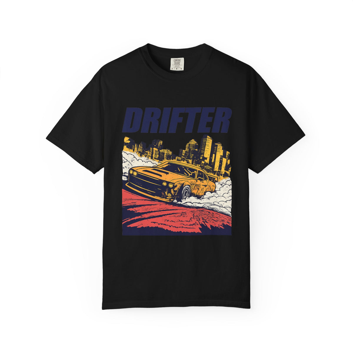 Drifter Street Racing T-Shirt — Retro Drift Car Graphic Tee