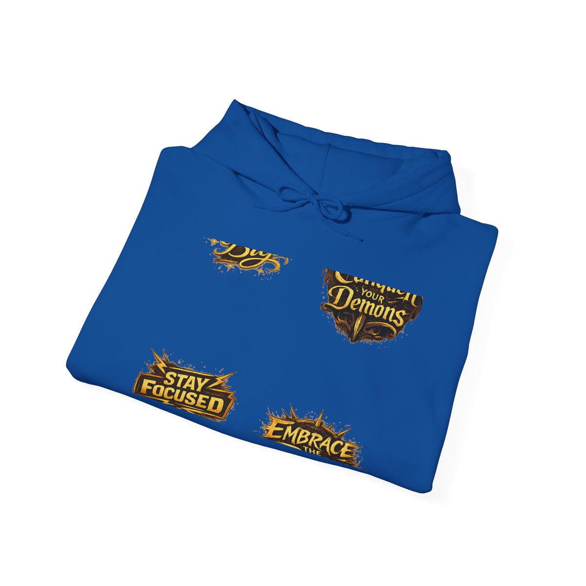 Stay Focused Hoodie — Motivational Graphic Pullover