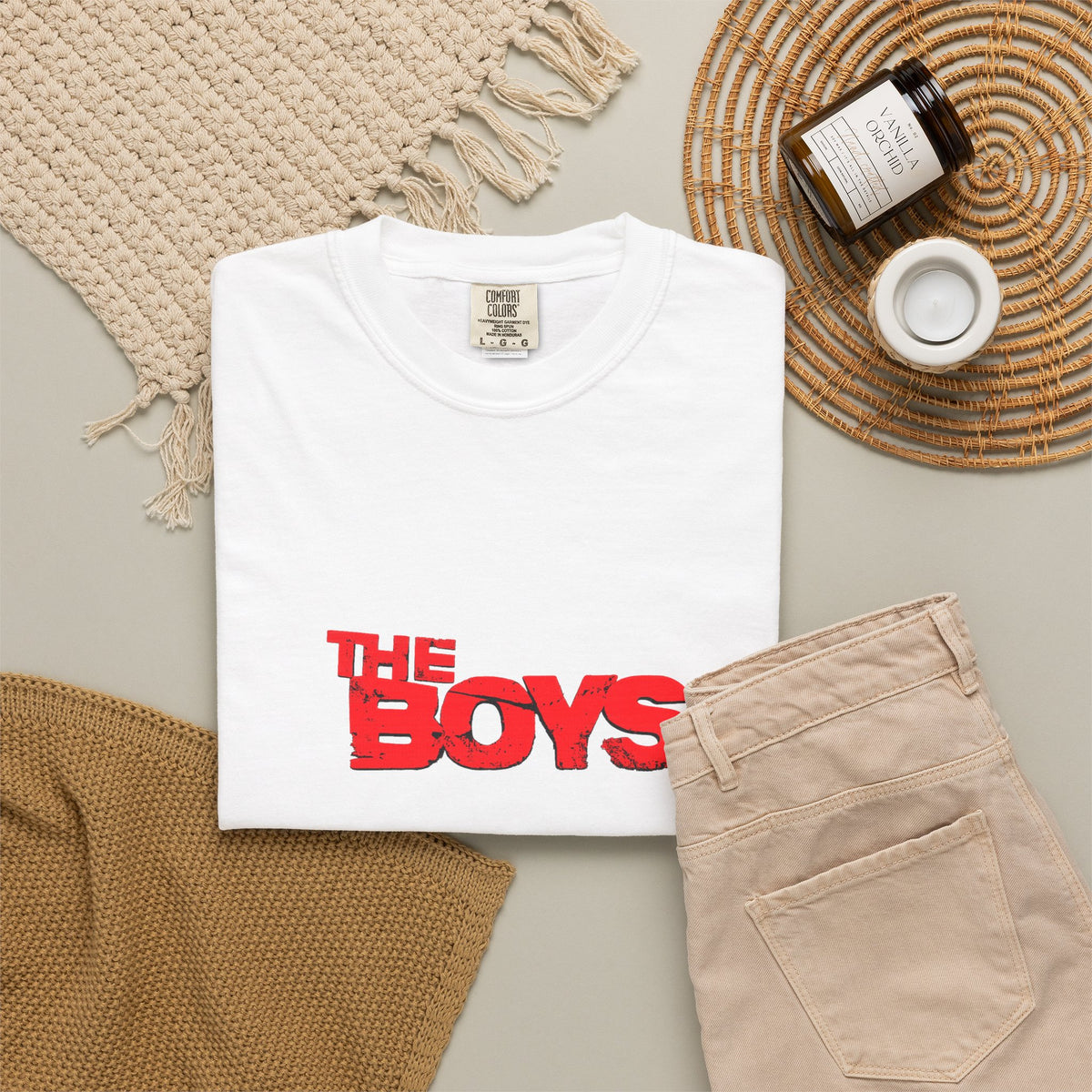 The Boys Red Logo T-Shirt