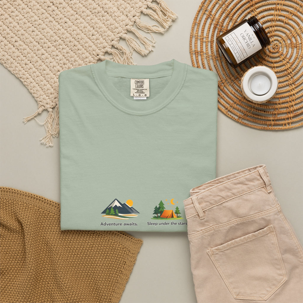 Vintage Surf Van T-Shirt – "Stay Groovy" Retro Beach Tee