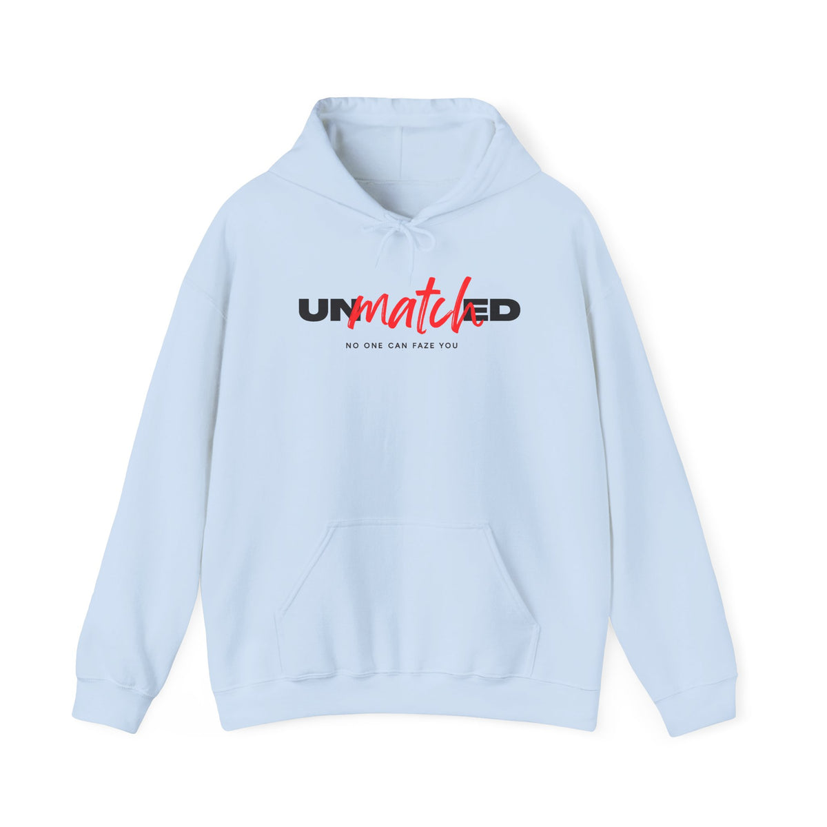Unmatched Hoodie - Bold Script Logo Pullover