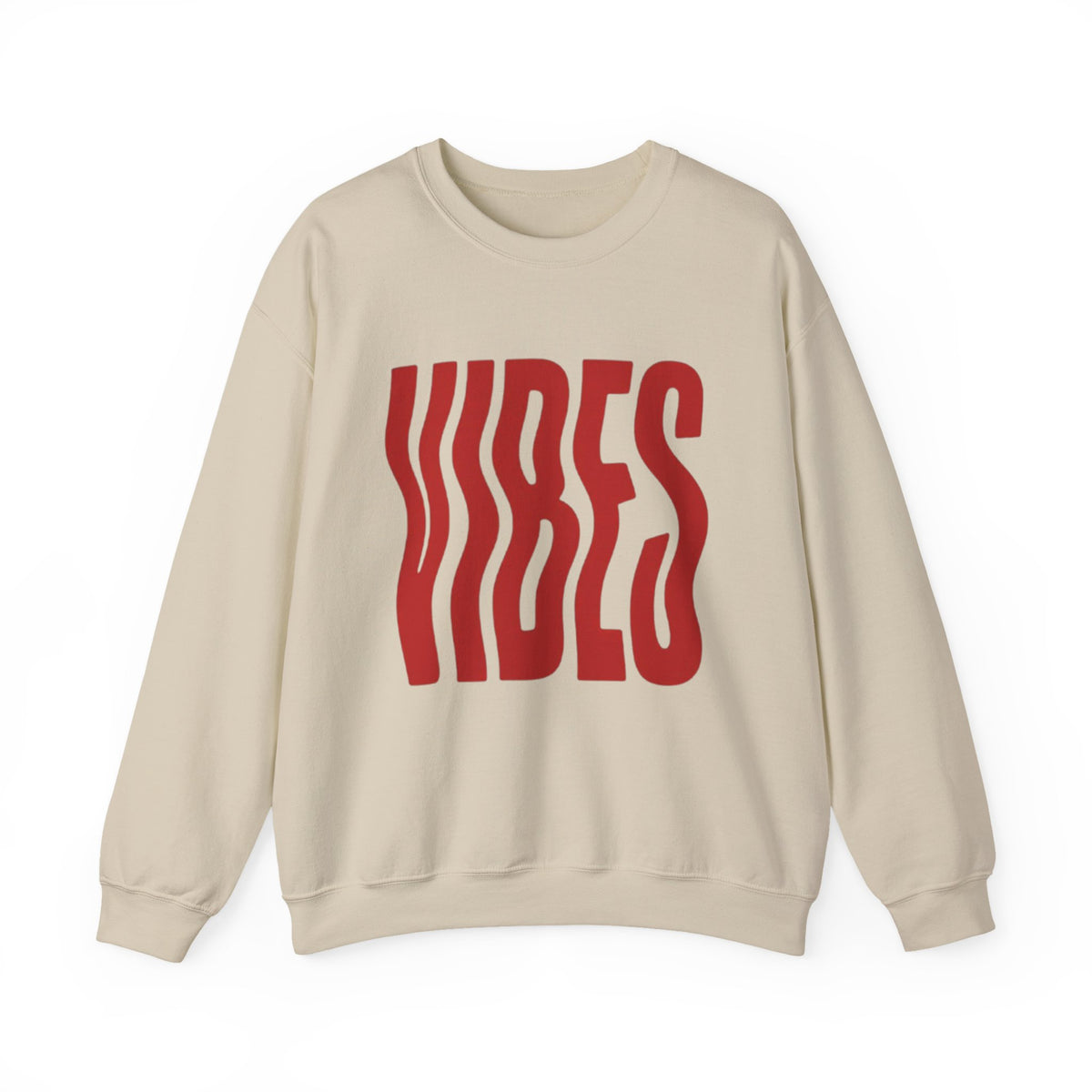Vibes Distorted Crewneck Sweatshirt