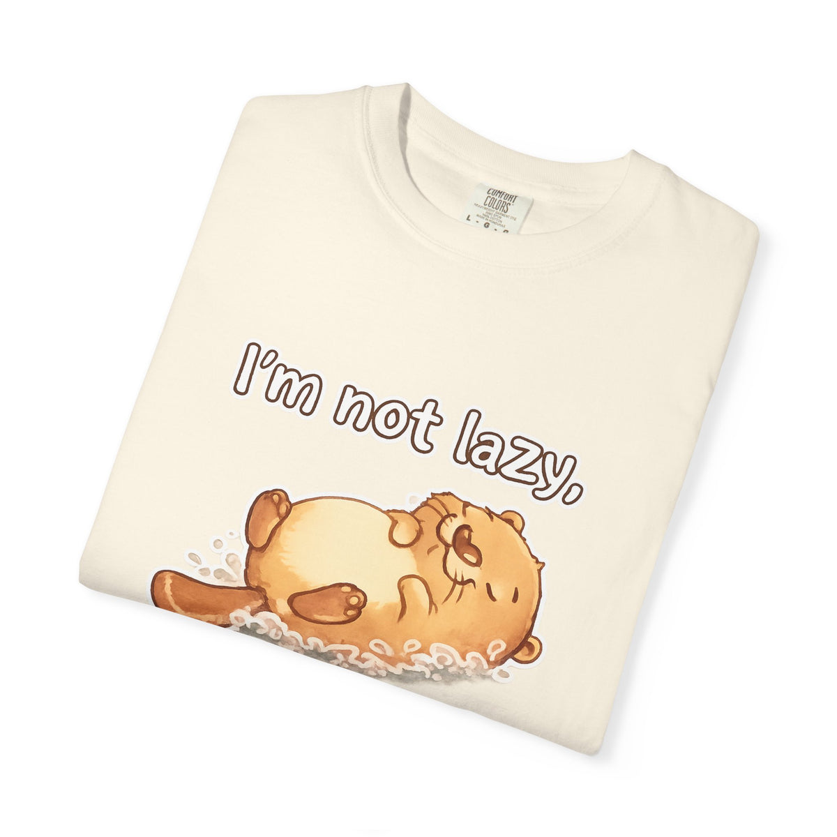 Funny 'I'm Not Lazy, I'm in Energy Saving Mode' T-Shirt