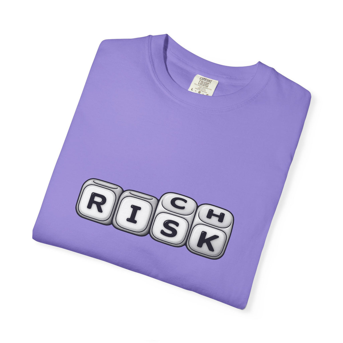 T-Shirt — 'RISK' Dice Block Graphic Tee