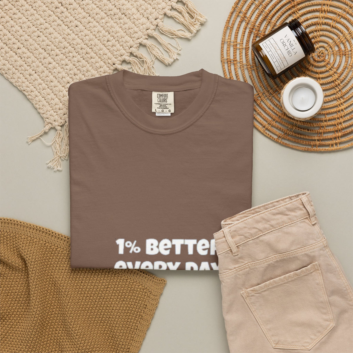 1% Better Every Day T-Shirt — Motivational Daily Progress Tee