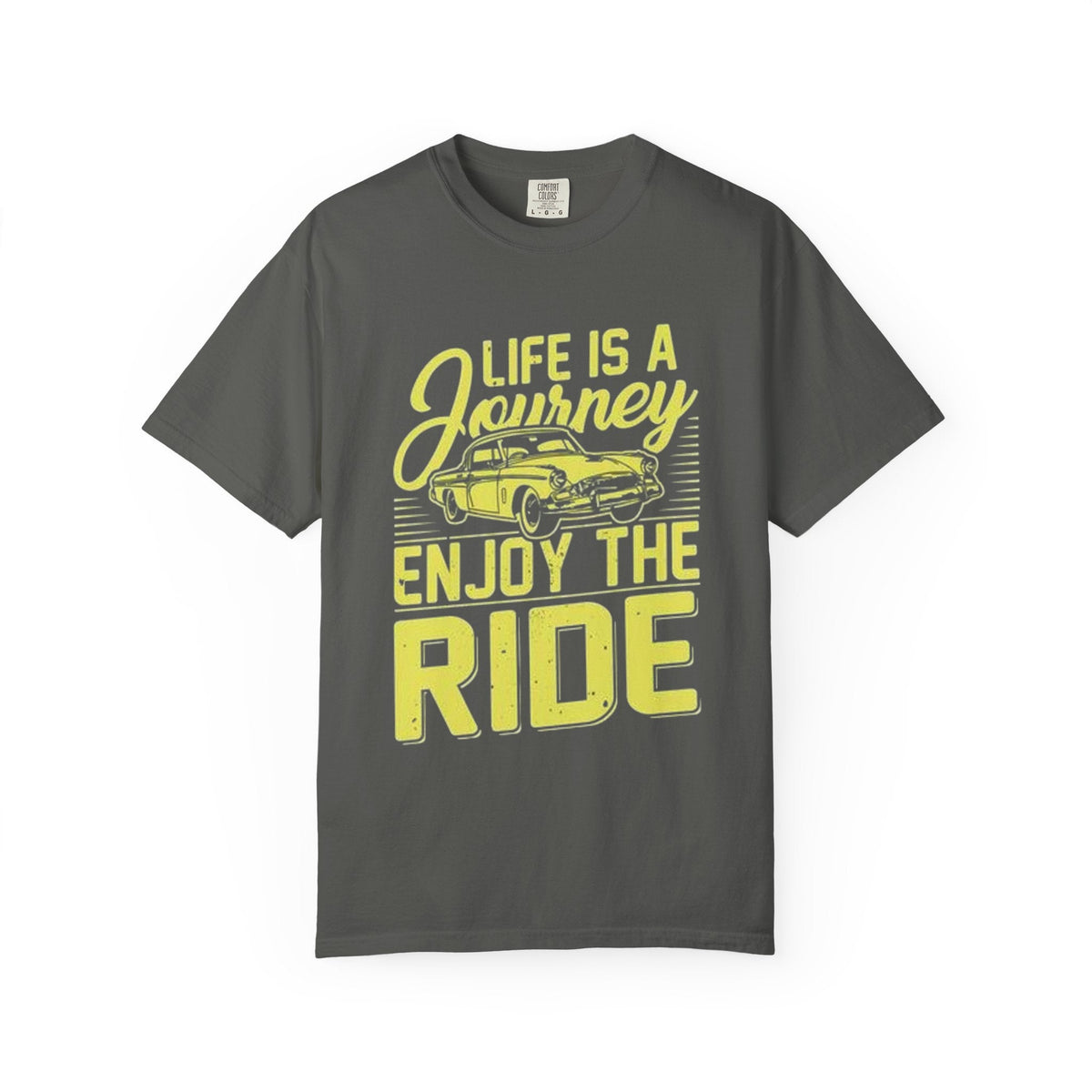 Enjoy The Ride T-Shirt — 'Life Is A Journey' Vintage Car Tee