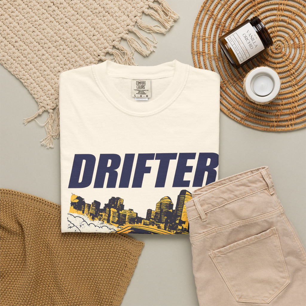 Drifter Street Racing T-Shirt — Retro Drift Car Graphic Tee