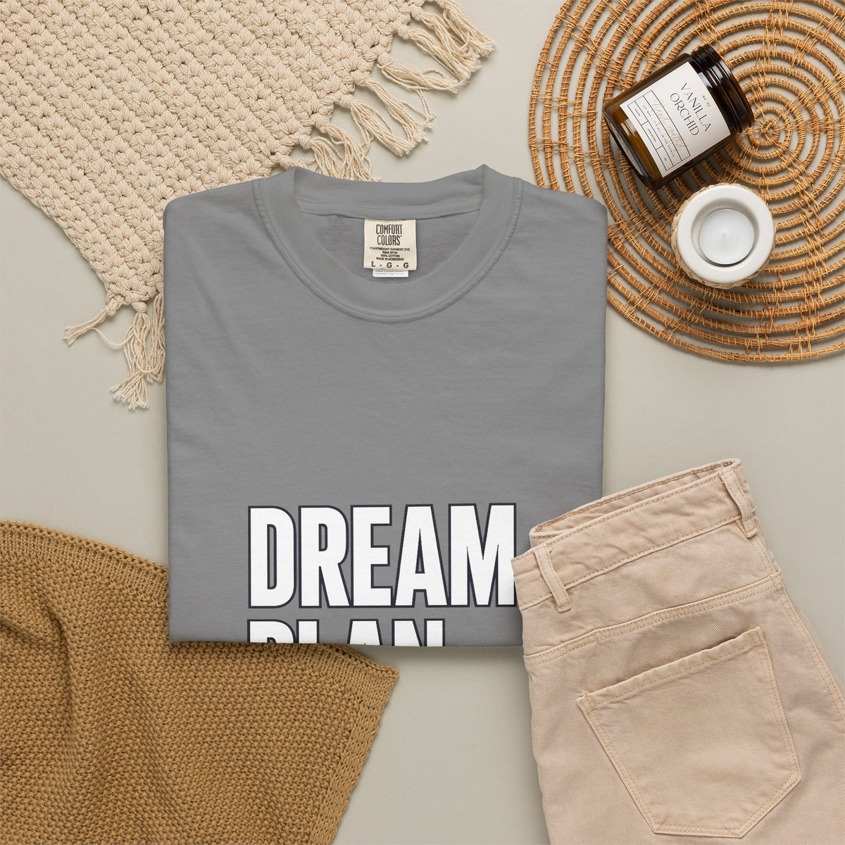 Dream. Plan. Execute. T-Shirt — Motivational Graphic Tee