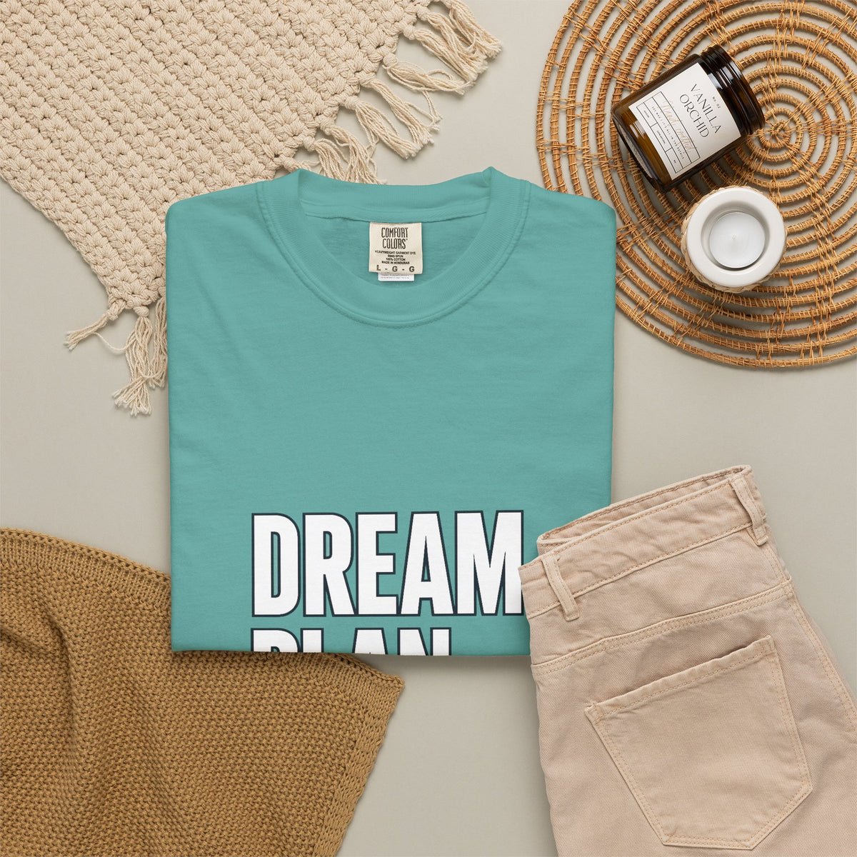 Dream. Plan. Execute. T-Shirt — Motivational Graphic Tee