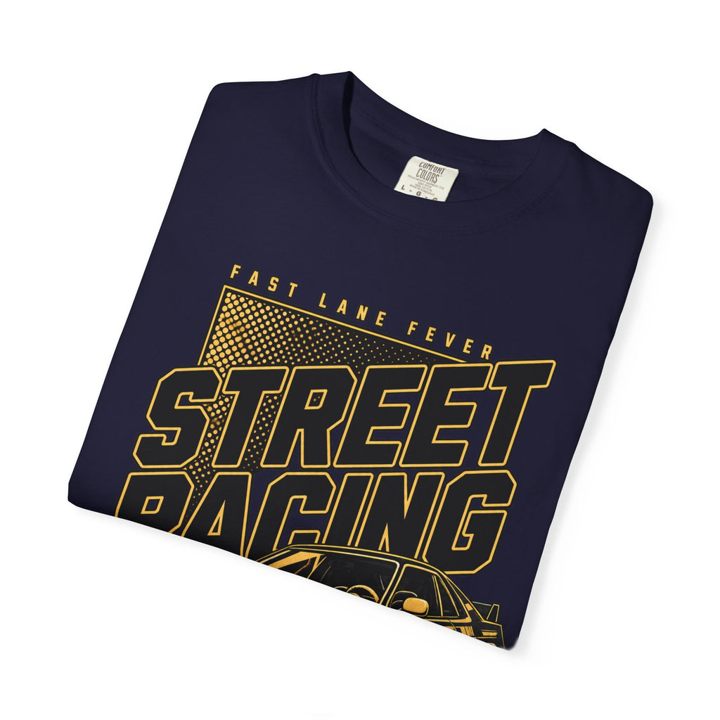 Street Racing Car T-Shirt — Retro Drift Racing Graphic Tee