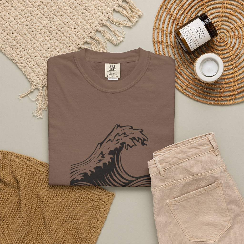 Rise Up Wave T-Shirt — Graphic Ocean Wave Tee