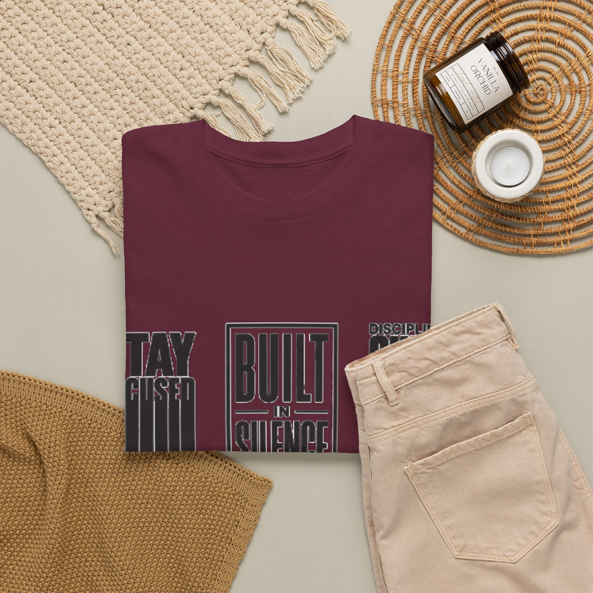 Stay Focused Tee — Motivational Graphic T‑Shirt