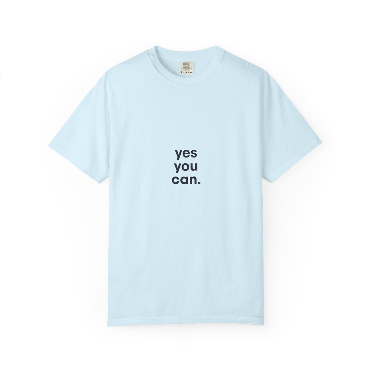 Yes You Can T-Shirt — Minimal Motivational Tee