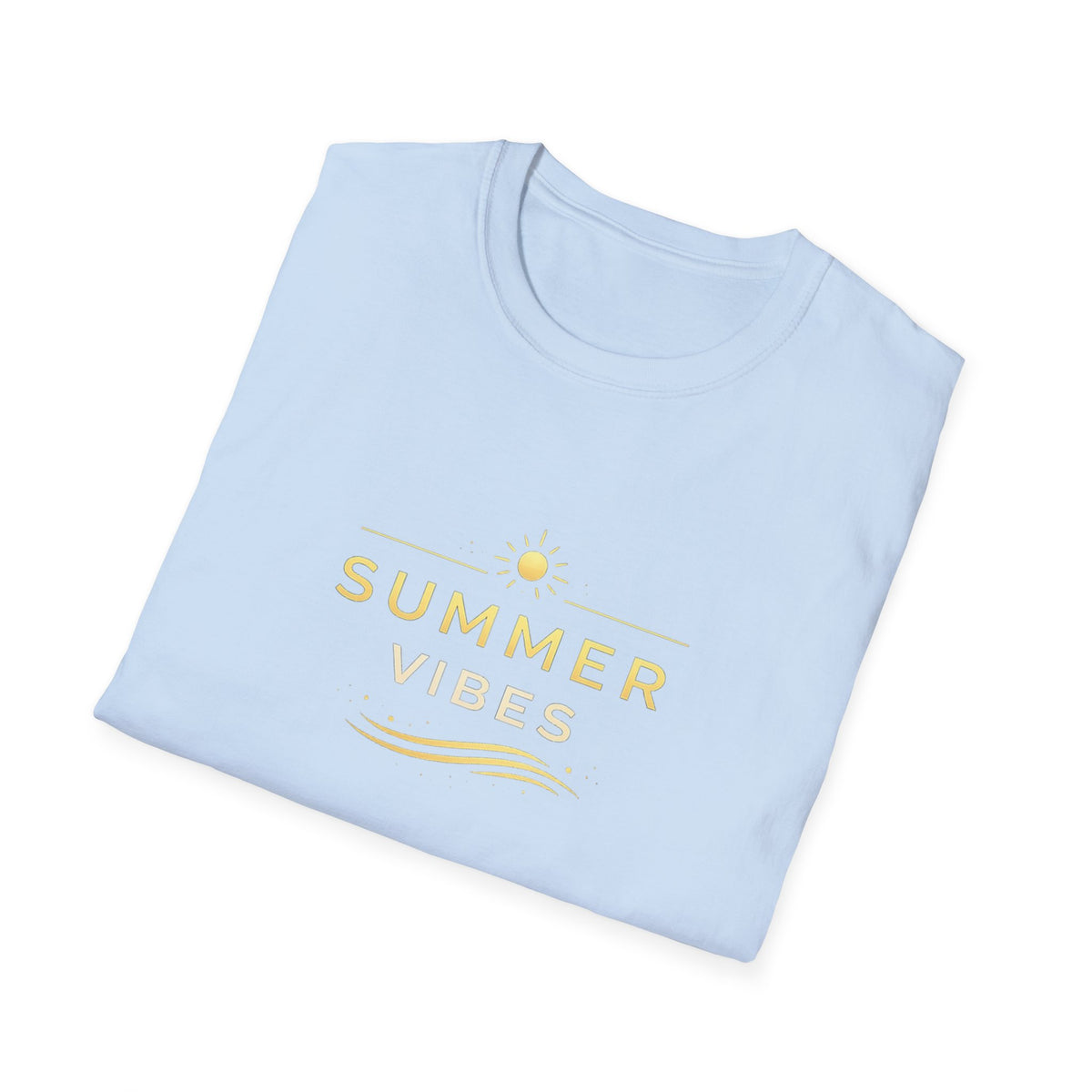 Summer Vibes T-Shirt — Minimal Beach Graphic Tee