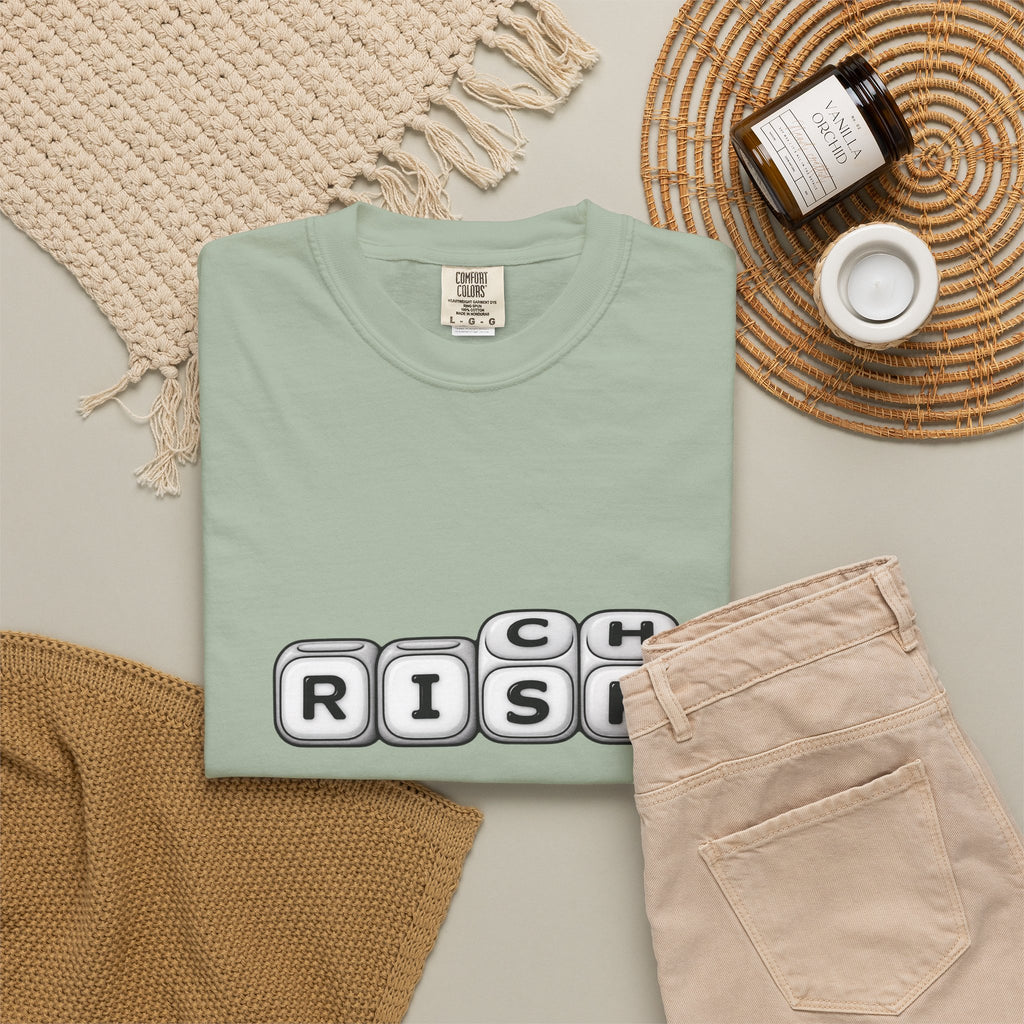 T-Shirt — 'RISK' Dice Block Graphic Tee