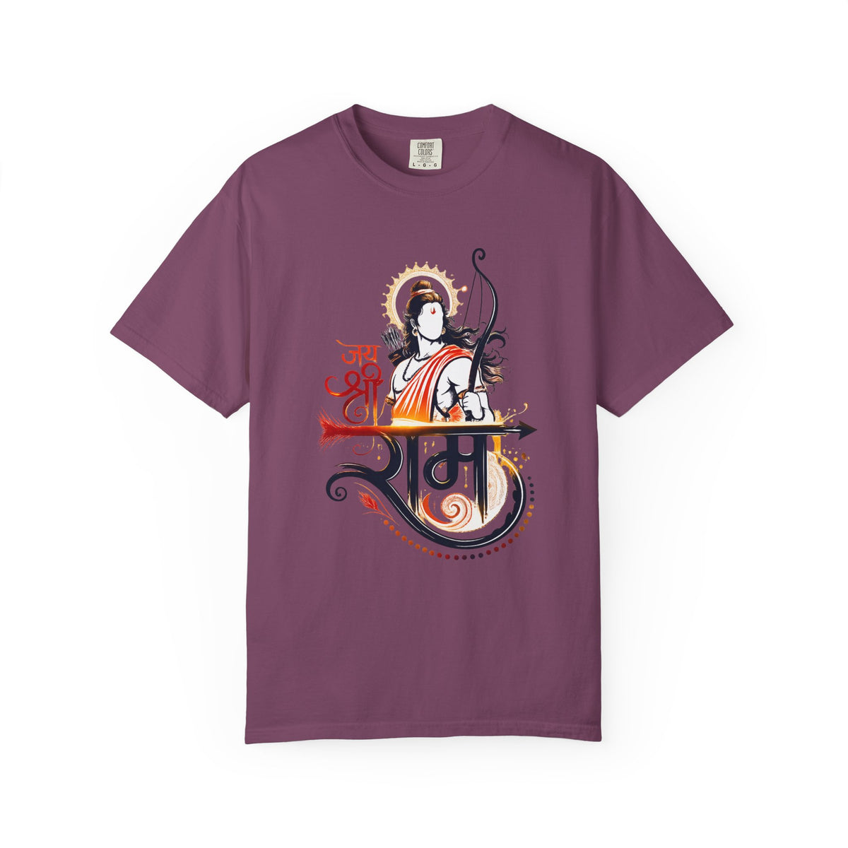 Shri Ram Bow T-Shirt — Jai Shri Ram Devotional Graphic Tee