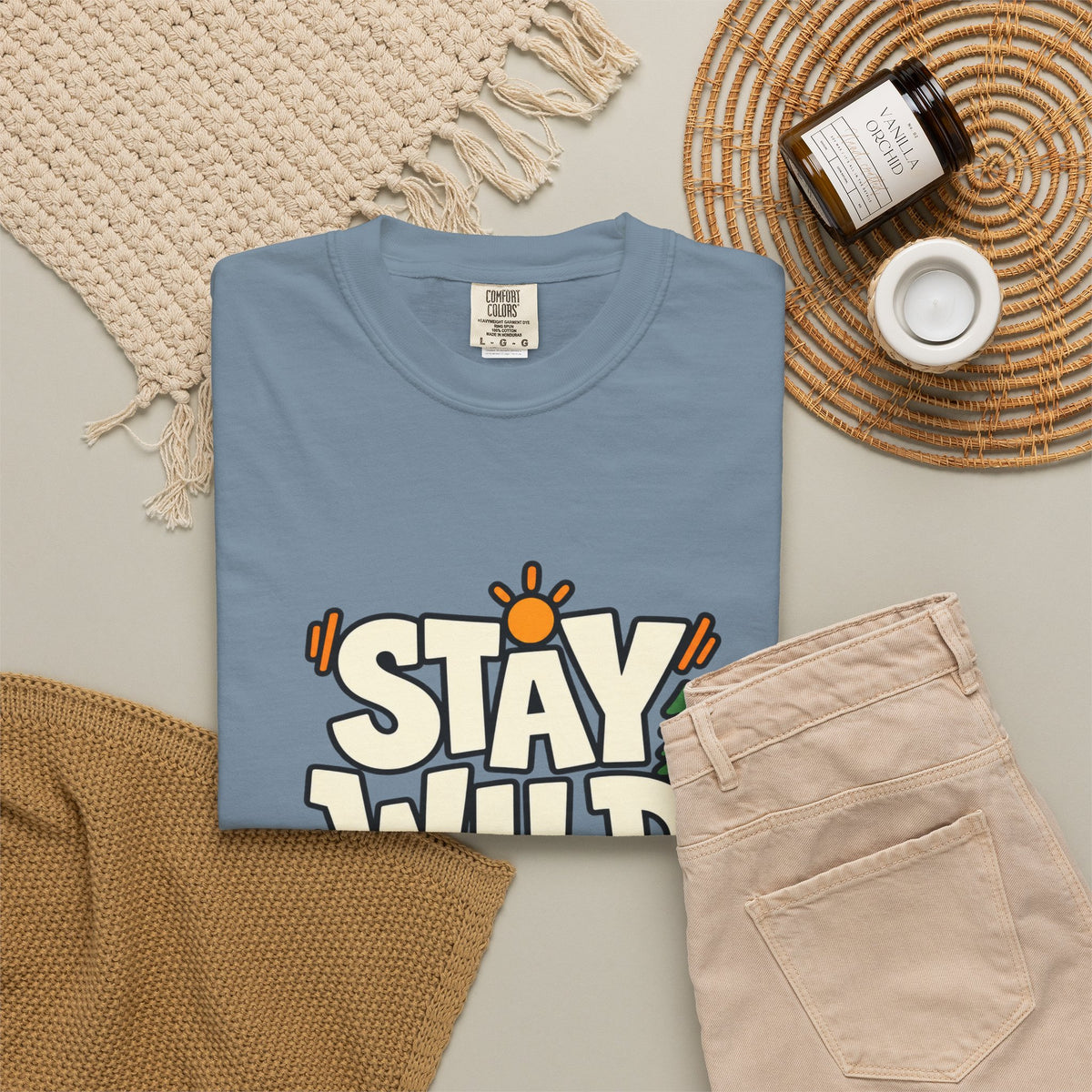 Stay Wild Every Day T-Shirt — Outdoor Adventure Graphic Tee