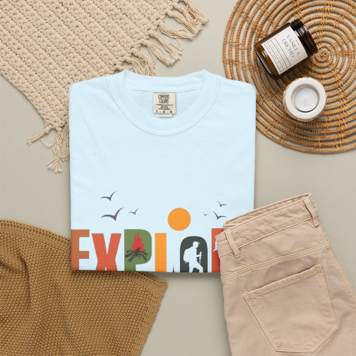 Explore Adventure T-Shirt — Outdoor Nature Graphic Tee