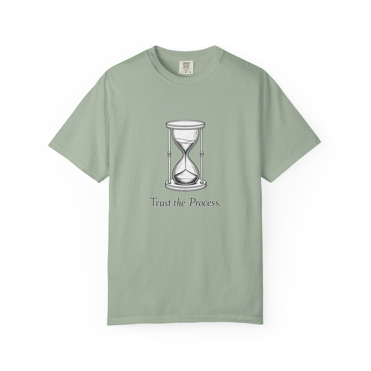 Trust the Process T-Shirt — Hourglass Graphic Inspirational Tee