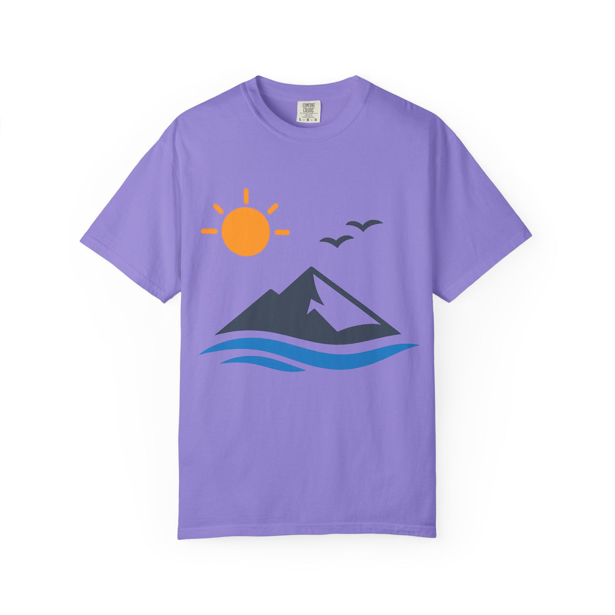 Mountain Sunrise T-Shirt — Scenic Outdoor Graphic Tee
