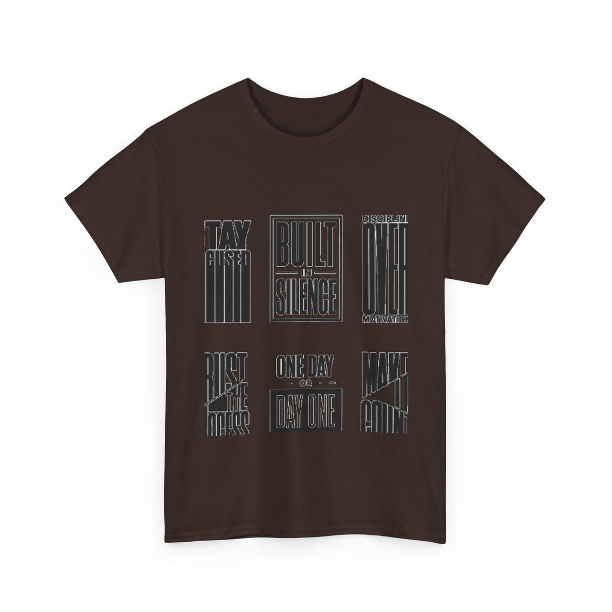 Stay Focused Tee — Motivational Graphic T‑Shirt