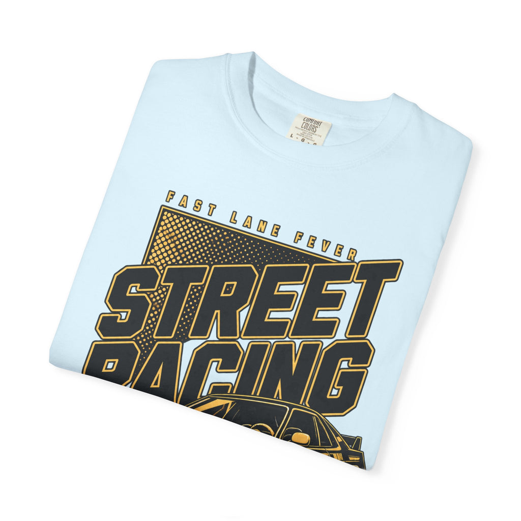 Street Racing Car T-Shirt — Retro Drift Racing Graphic Tee