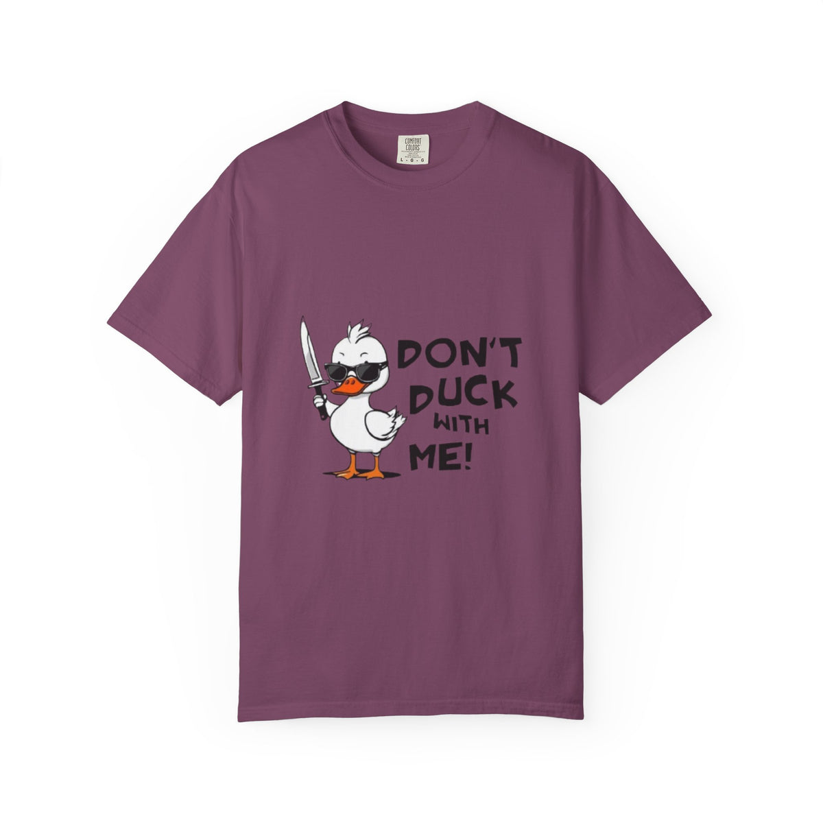 Don't Duck With Me T-Shirt — Funny Angry Duck Graphic Tee
