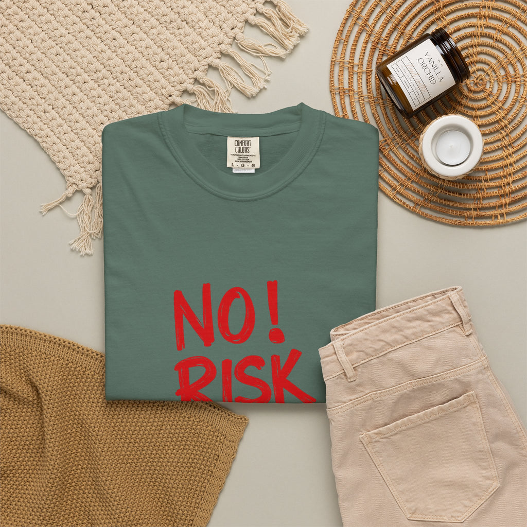 No Risk No Story T-Shirt — Motivational Graphic Tee