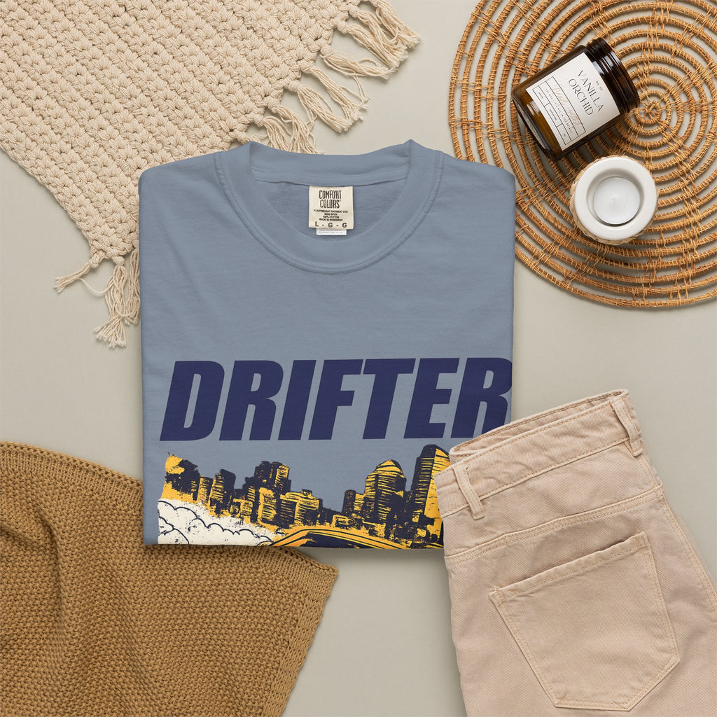 Drifter Street Racing T-Shirt — Retro Drift Car Graphic Tee