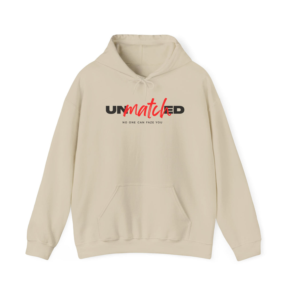 Unmatched Hoodie - Bold Script Logo Pullover