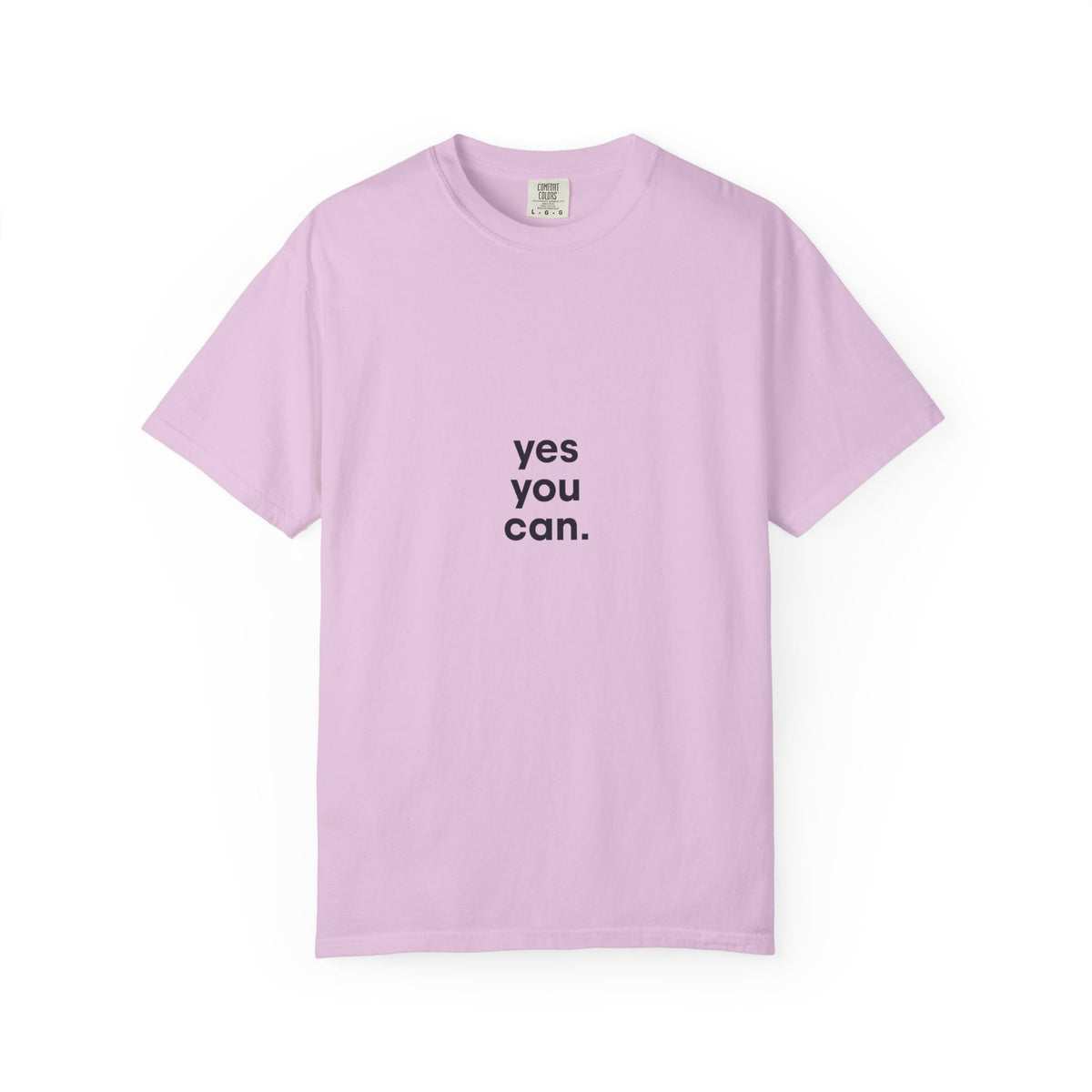 Yes You Can T-Shirt — Minimal Motivational Tee