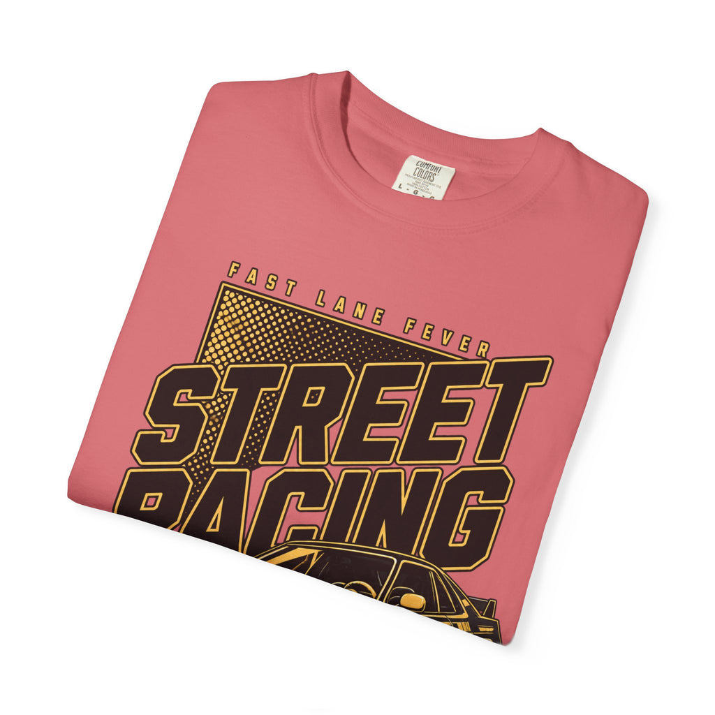 Street Racing Car T-Shirt — Retro Drift Racing Graphic Tee