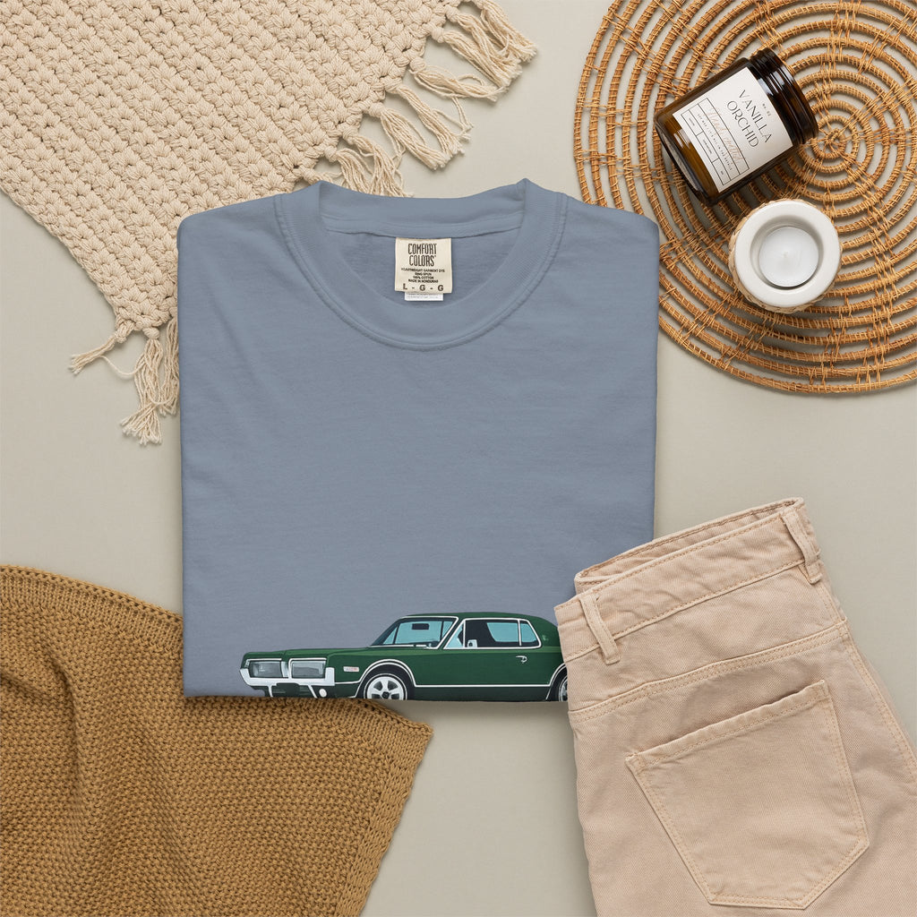 Vintage Green Muscle Car T-Shirt