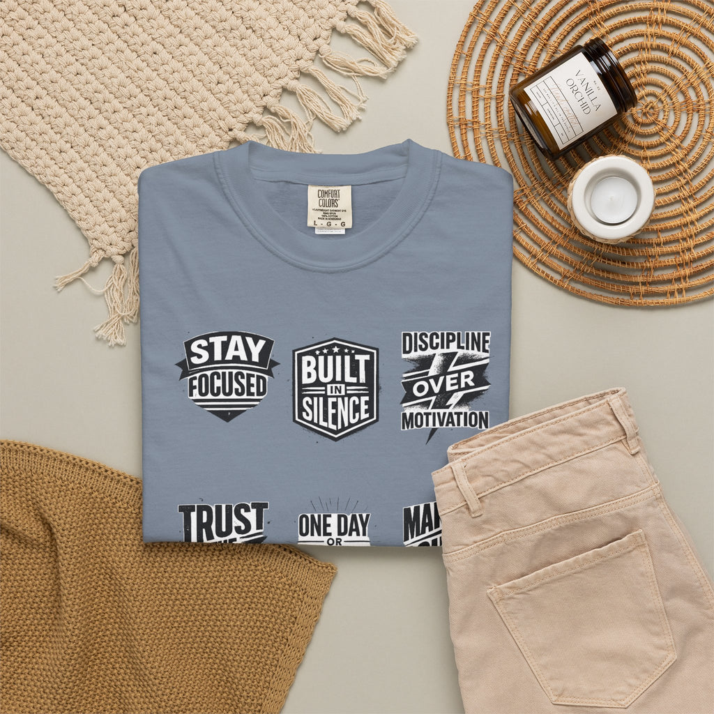 Stay Focused T-Shirt — Motivational Graphic Tee