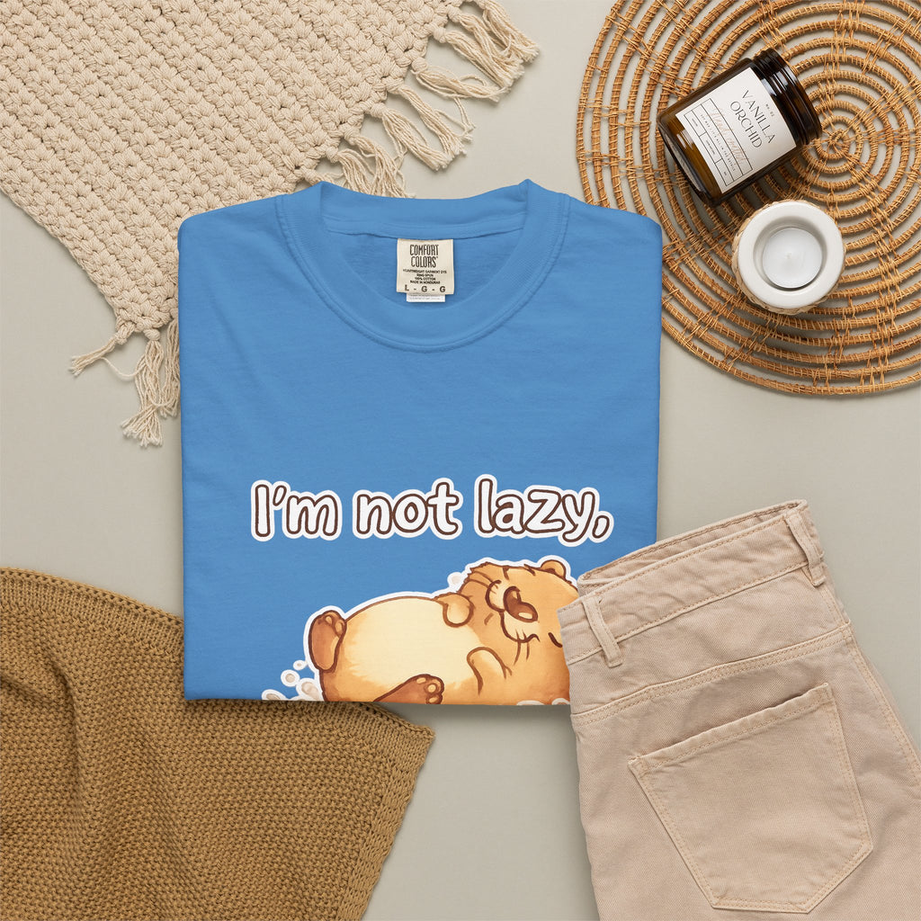 Funny 'I'm Not Lazy, I'm in Energy Saving Mode' T-Shirt