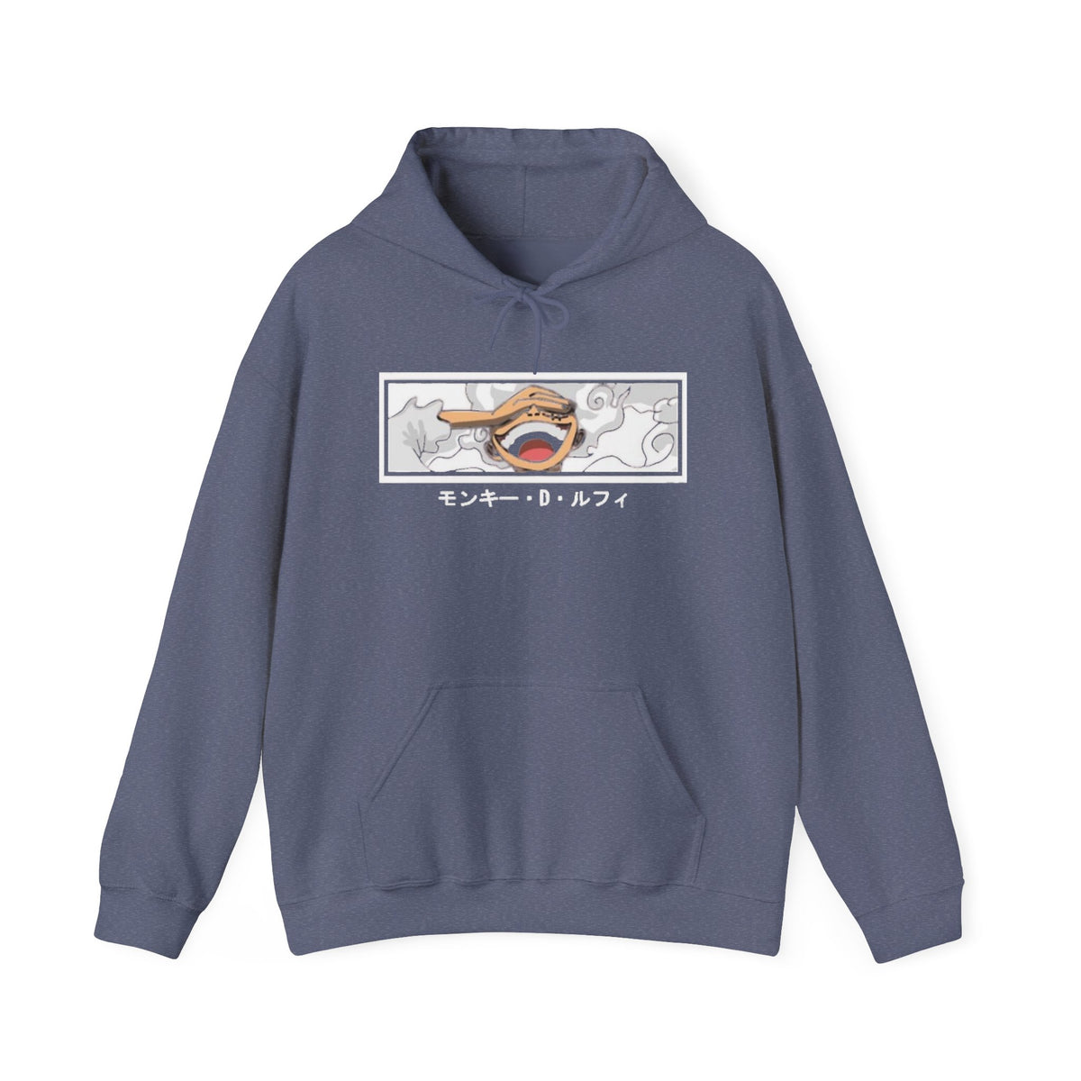 Laughing Mouth Graphic Hoodie — Anime Smile Streetwear Hoodie