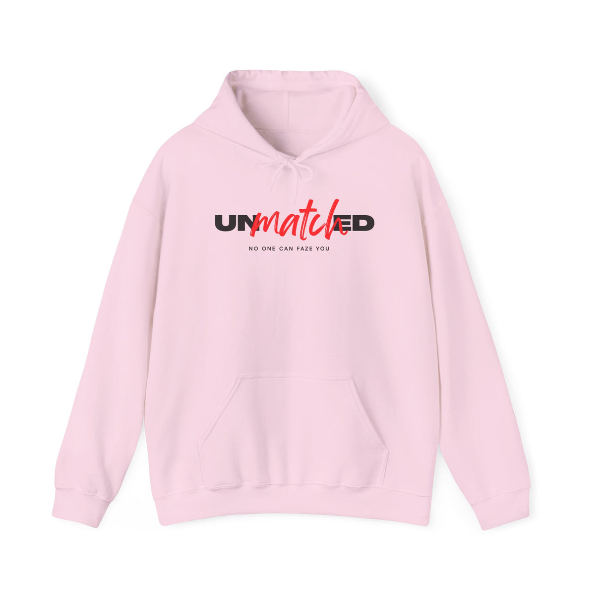 Unmatched Hoodie - Bold Script Logo Pullover