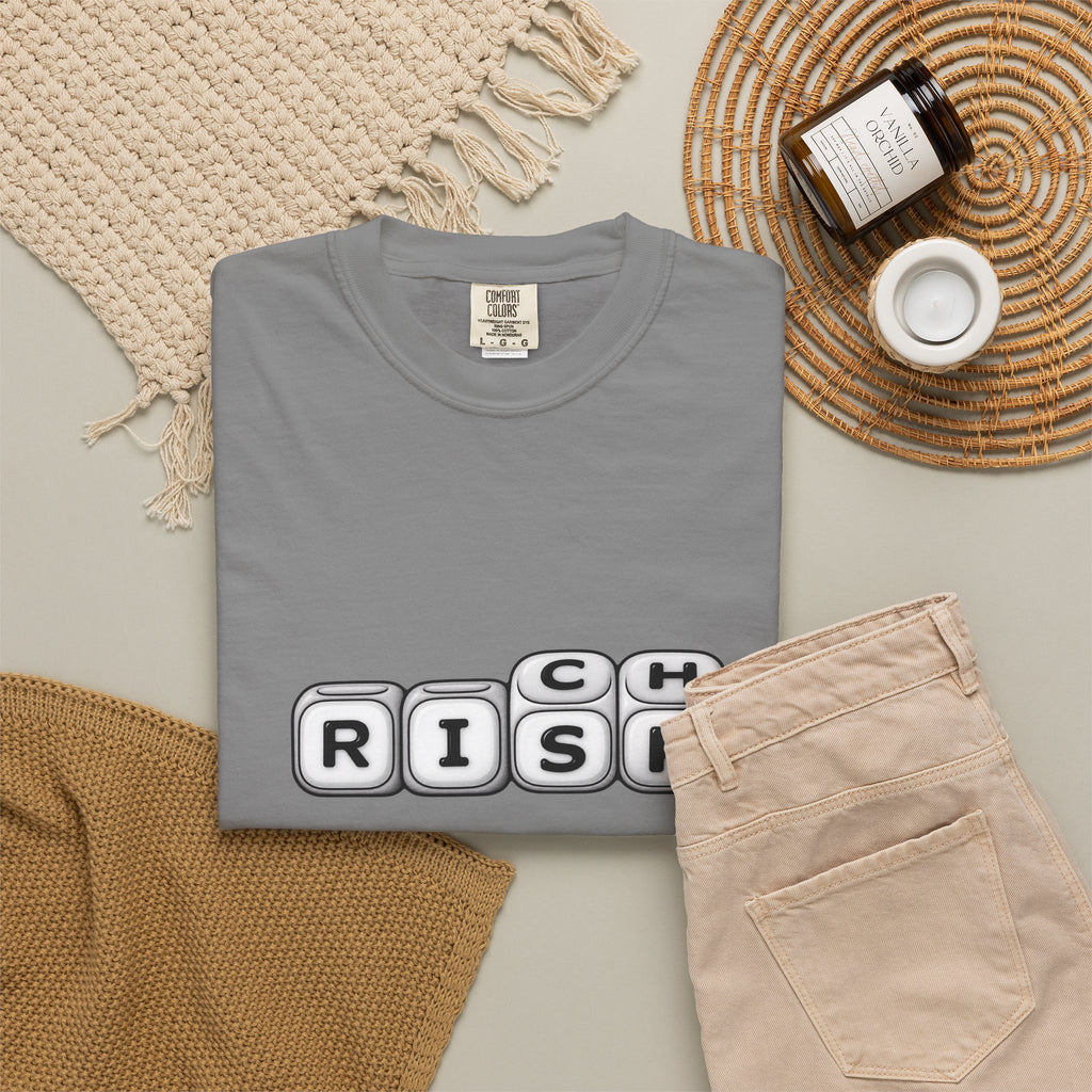 T-Shirt — 'RISK' Dice Block Graphic Tee