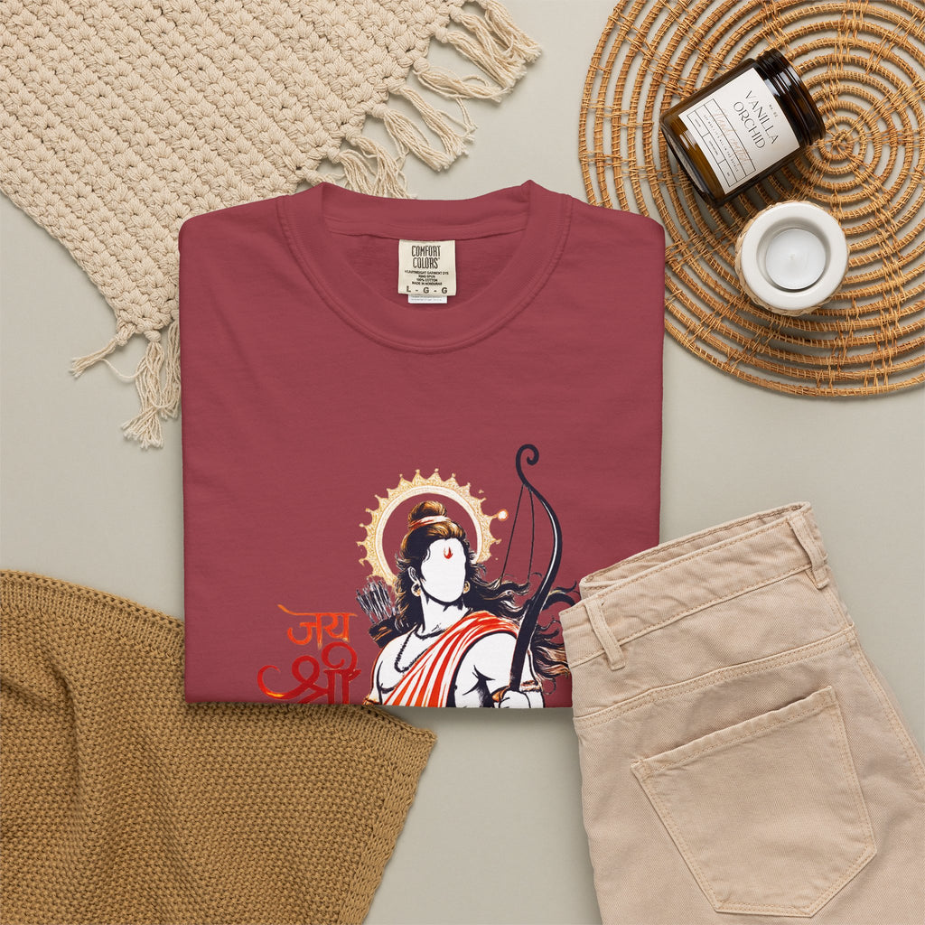 Shri Ram Bow T-Shirt — Jai Shri Ram Devotional Graphic Tee